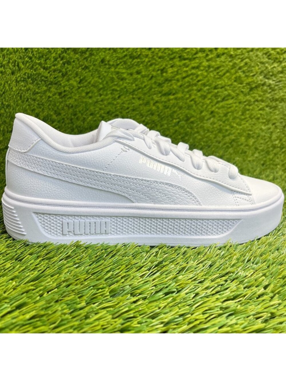 Puma White Platform Women's Sneakers